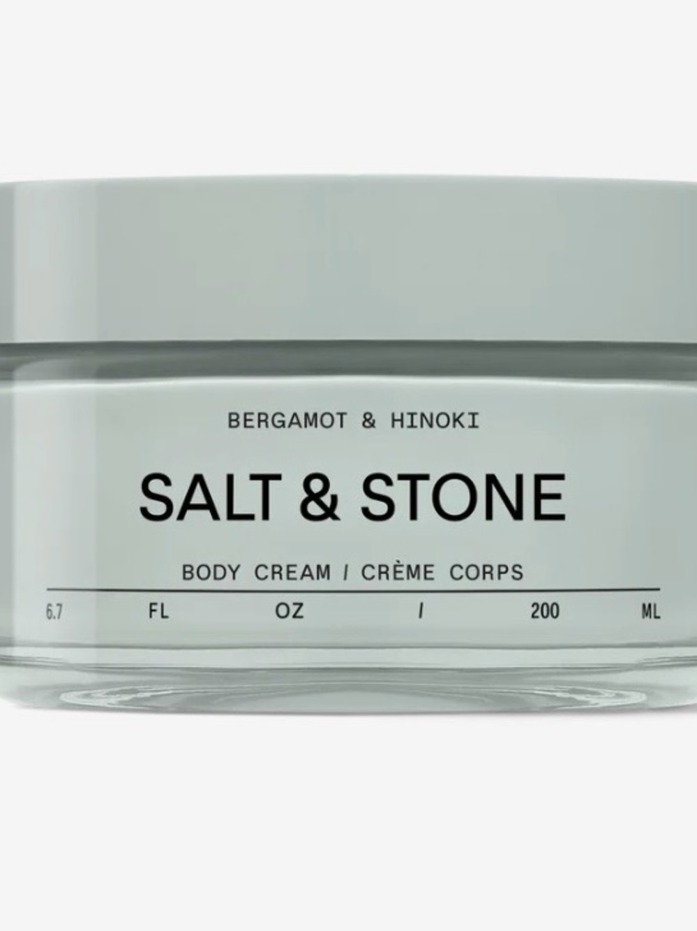 Salt & Stone Body Cream Bergamot & Hinoki 8.7 FL OZ / 200ML